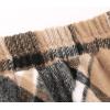 imageIDEALSANXUN Plaid Skirts for Womens Fall Winter High Waist Aline Pleated Midi SkirtsBrown New