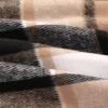 imageIDEALSANXUN Plaid Skirts for Womens Fall Winter High Waist Aline Pleated Midi SkirtsBrown New