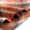 imageIDEALSANXUN Plaid Skirts for Womens Fall Winter High Waist Aline Pleated Midi SkirtsOrange