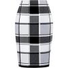 imageIDEALSANXUN Womens Knee Length Plaid Skirt Fall Winter High Waisted Bodycon Pencil Sweater SkirtGrey