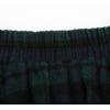 imageIDEALSANXUN Womens Plaid Skirts Fall Winter High Waisted Button Down A Line Pleated Midi Skirt with PocketsGreen