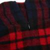 imageIDEALSANXUN Womens Fall Winter High Waisted Wool Plaid Aline Long SkirtPlaid Red