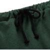 imageIDEALSANXUN Womens Autumn Winter Fleece Lined Drawstring Elastic Waist ALine Soft SkirtDark Green