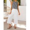 image:imageIDEALSANXUN Womens Gingham Crop Tank Tops 2026 Spring Summer Sleeveless Vest TopBlack
