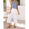 image:imageIDEALSANXUN Womens Gingham Crop Tank Tops 2026 Spring Summer Sleeveless Vest TopBlue