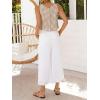 image:imageIDEALSANXUN Womens Gingham Crop Tank Tops 2026 Spring Summer Sleeveless Vest TopDark Khaki