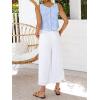 image:imageIDEALSANXUN Womens Gingham Crop Tank Tops 2026 Spring Summer Sleeveless Vest TopLight Blue