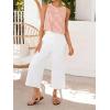 image:imageIDEALSANXUN Womens Gingham Crop Tank Tops 2026 Spring Summer Sleeveless Vest TopWatermelon