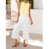 image:imageIDEALSANXUN Womens Gingham Crop Tank Tops 2026 Spring Summer Sleeveless Vest TopYellow