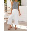 image:imageIDEALSANXUN Womens Gingham Crop Tank Tops 2026 Spring Summer Sleeveless Vest TopZ Black
