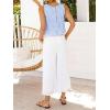 image:imageIDEALSANXUN Womens Gingham Crop Tank Tops 2026 Spring Summer Sleeveless Vest TopZ Light Blue