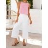 image:imageIDEALSANXUN Womens Gingham Crop Tank Tops 2026 Spring Summer Sleeveless Vest TopZ Pink