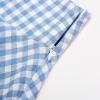 image:imageIDEALSANXUN Gothic Plaid Mini Skirts for Women Short High Waist Plaid SkirtsGingham Light Blue