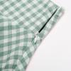 image:imageIDEALSANXUN Gothic Plaid Mini Skirts for Women Short High Waist Plaid SkirtsGingham Pastel Green