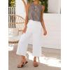 image:imageIDEALSANXUN Womens Gingham Crop Tank Tops 2026 Spring Summer Sleeveless Vest TopCoffee