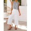 image:imageIDEALSANXUN Womens Gingham Crop Tank Tops 2026 Spring Summer Sleeveless Vest TopGrey