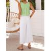image:imageIDEALSANXUN Womens Gingham Crop Tank Tops 2026 Spring Summer Sleeveless Vest TopLight Green