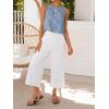 image:imageIDEALSANXUN Womens Gingham Crop Tank Tops 2026 Spring Summer Sleeveless Vest TopRetro Blue