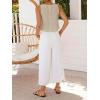 image:imageIDEALSANXUN Womens Gingham Crop Tank Tops 2026 Spring Summer Sleeveless Vest TopStriped Khaki