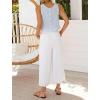 image:imageIDEALSANXUN Womens Gingham Crop Tank Tops 2026 Spring Summer Sleeveless Vest TopStriped Light Blue