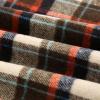 image:imageIDEALSANXUN Womens High Waist Plaid Skirt Bodycon Pencil Wool Mini SkirtsArmyorange