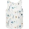 image:imageIDEALSANXUN Womens Linen Crop Tank Tops 2026 Spring Summer Beach Sleeveless TopsFloral Blue