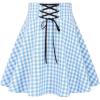 Gingham Light Blue