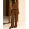 image:imageIDEALSANXUN Womens Linen Tank Tops Spring Summer Relaxed Fit Sleeveless ShirtsCoffee
