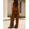 image:imageIDEALSANXUN Womens Linen Tank Tops Spring Summer Relaxed Fit Sleeveless ShirtsCoffee