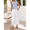image:imageIDEALSANXUN Womens Gingham Crop Tank Tops 2026 Spring Summer Sleeveless Vest TopPatchwork Light Blue