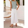 image:imageIDEALSANXUN Womens Gingham Crop Tank Tops 2026 Spring Summer Sleeveless Vest TopStriped Dark Green