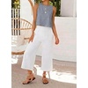image:imageIDEALSANXUN Womens Gingham Crop Tank Tops 2026 Spring Summer Sleeveless Vest TopStriped Navy