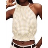 Gingham Beige