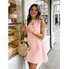 image:imageIDEALSANXUN Womens Gingham Dress Spring Summer Beach Boho Sleeveless Mini SundressOrange