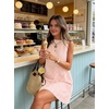 image:imageIDEALSANXUN Womens Gingham Dress Spring Summer Beach Boho Sleeveless Mini SundressOrange