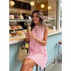 image:imageIDEALSANXUN Womens Gingham Dress Spring Summer Beach Boho Sleeveless Mini SundressPink