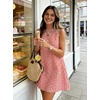 image:imageIDEALSANXUN Womens Gingham Dress Spring Summer Beach Boho Sleeveless Mini SundressWatermelon