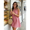 image:imageIDEALSANXUN Womens Gingham Dress Spring Summer Beach Boho Sleeveless Mini SundressWine