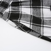 image:imageIDEALSANXUN Womens Long Plaid Skirts High Waisted Renaissance Maxi SkirtBlackwhite