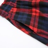 image:imageIDEALSANXUN Womens Long Plaid Skirts High Waisted Renaissance Maxi SkirtRed