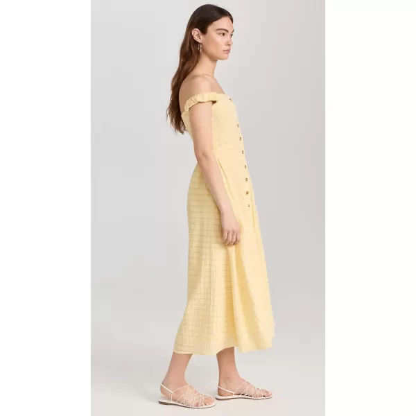 ASTR the label Womens Harlyn DressYellow