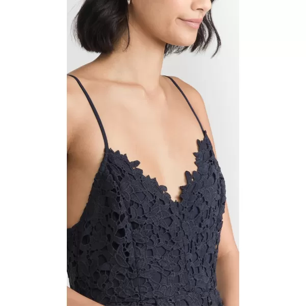 ASTR the label Womens Lace A Line Midi DressNavy