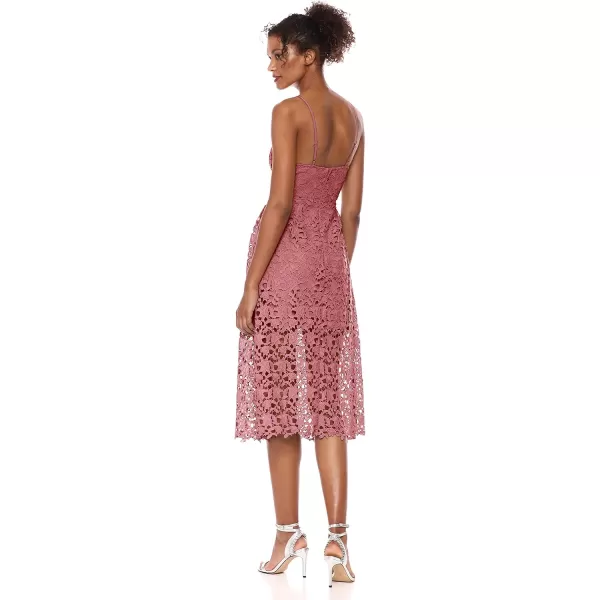 ASTR the label Womens Lace A Line Midi DressPink Mauve