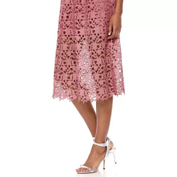 ASTR the label Womens Lace A Line Midi DressPink Mauve