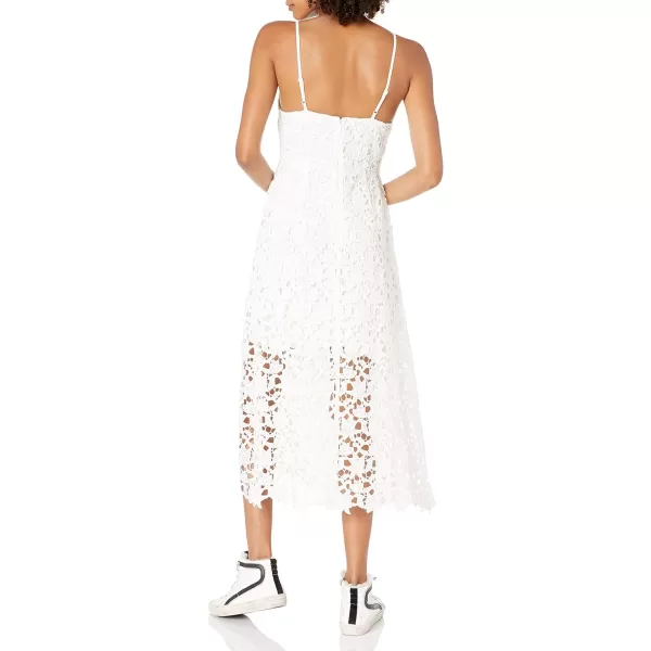 ASTR the label Womens Lace A Line Midi DressWhite