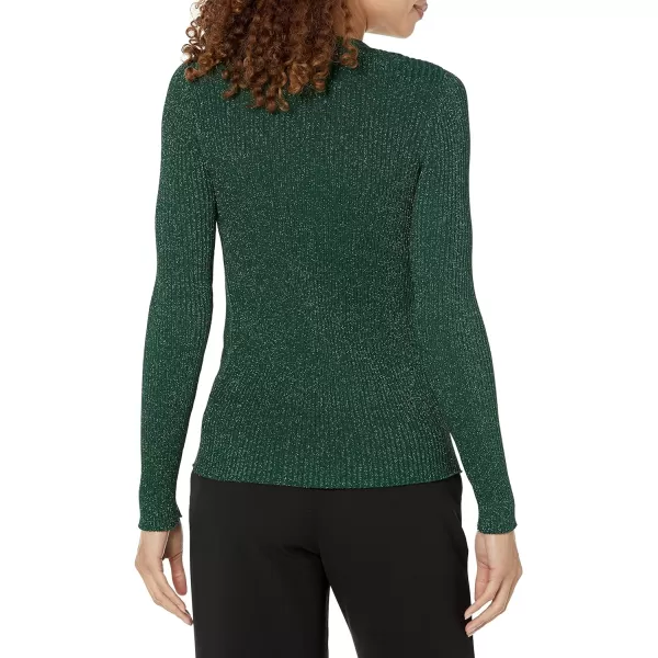 ASTR the label Womens Maude Sweater Green Metallic SmallASTR the label Womens Maude Sweater Green Metallic Small