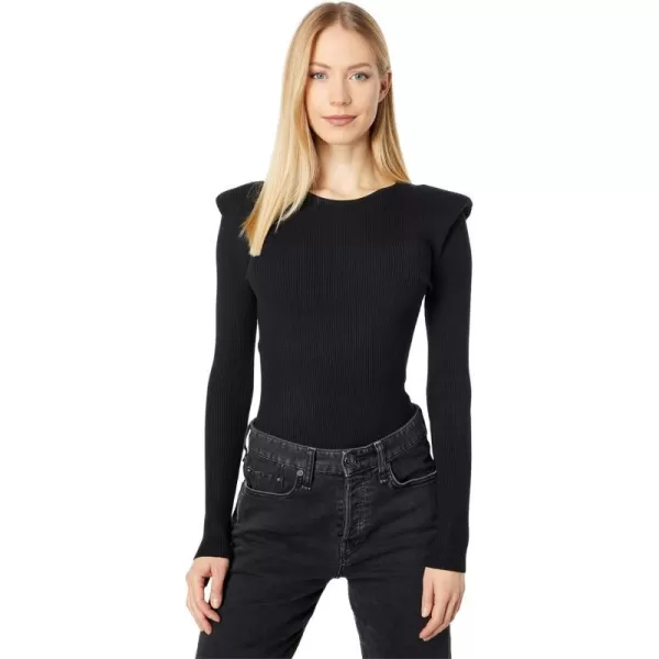 ASTR the label Felice Sweater BodysuitBlack