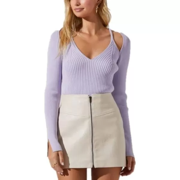 ASTR the label Womens Estefania SweaterLilac