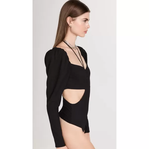 ASTR the label Womens Dionne Thong BodysuitBlack