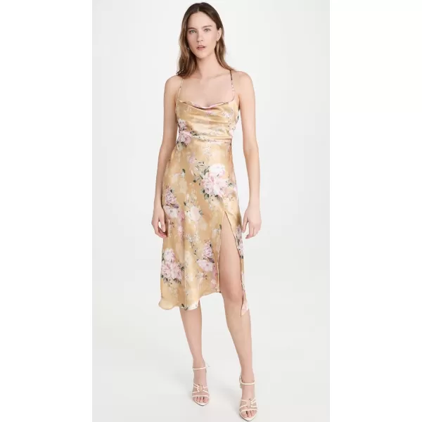 ASTR the label Womens Gaia DressMustard Floral